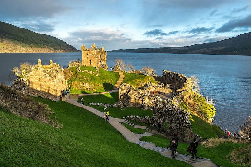 Le château d'Urquhart et le Loch Ness - Écosse