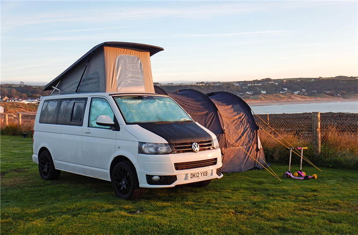 Bivouac en camper van