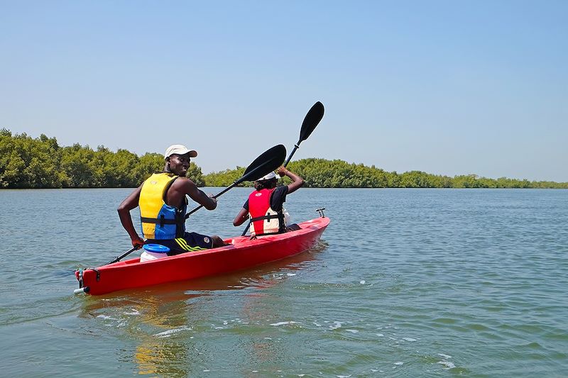 Kayak au Sénégal