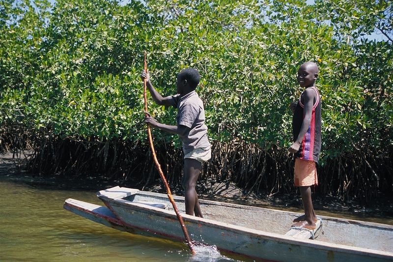 En famille au Siné Saloum...