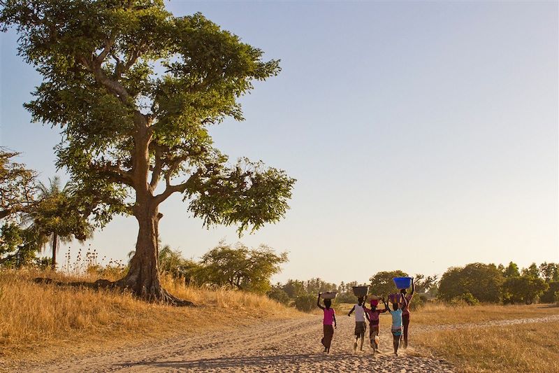 En famille au Siné Saloum...