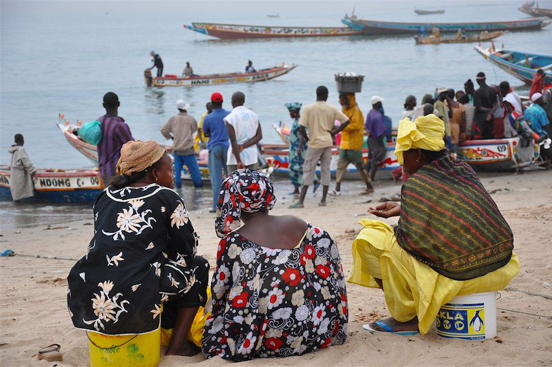 En pirogue au Siné Saloum 