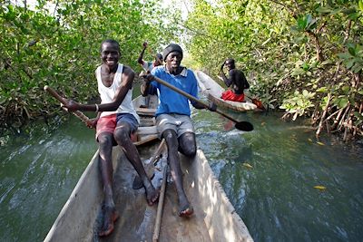 voyage En pirogue au Siné Saloum 