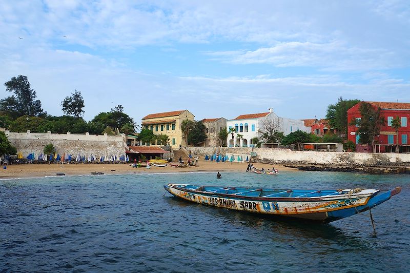 En pirogue au Siné Saloum 