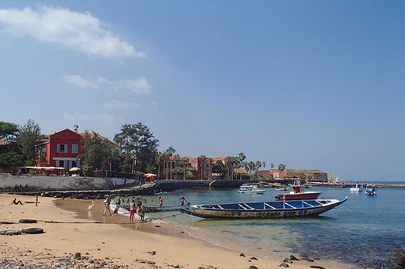Plage de l'île de Gorée - Sénégal