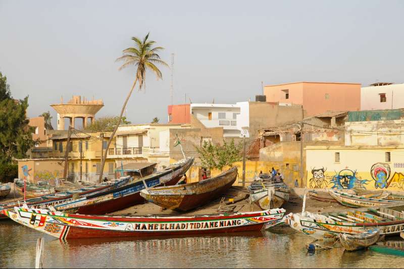 Rando et Pirogue sur le fleuve Sénégal