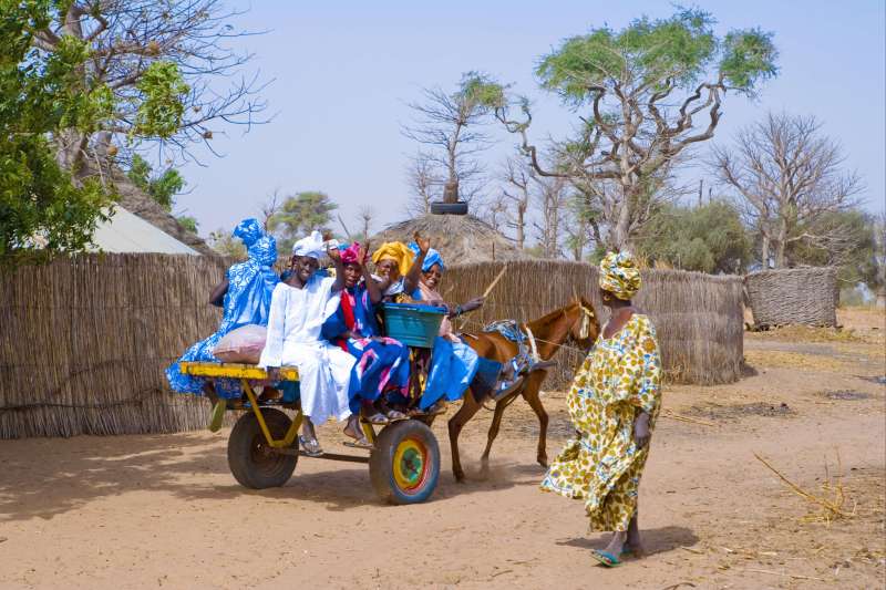 Départ pour un mariage - Région du Siné Saloum - Sénégal