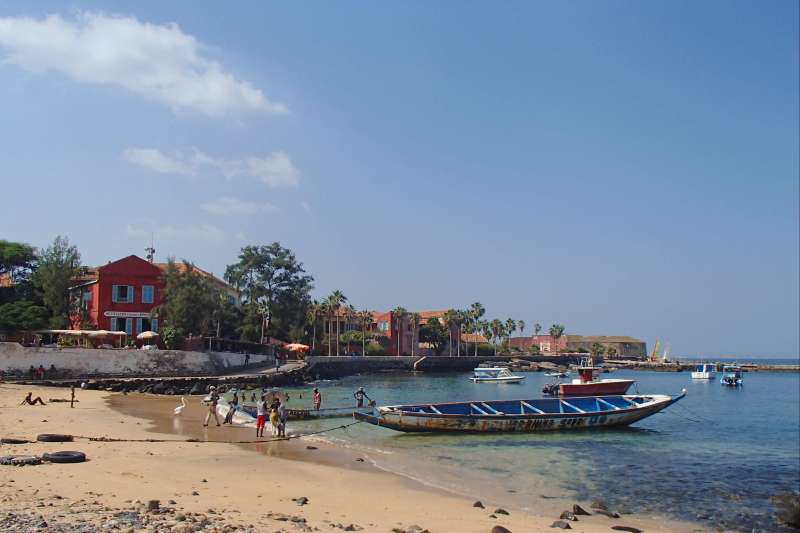 En pirogue au Siné Saloum 