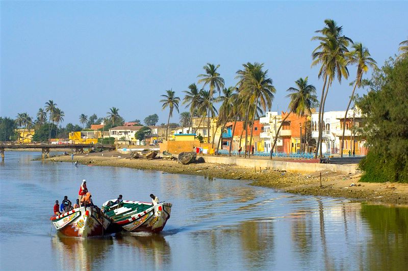 Rando et Pirogue sur le fleuve Sénégal