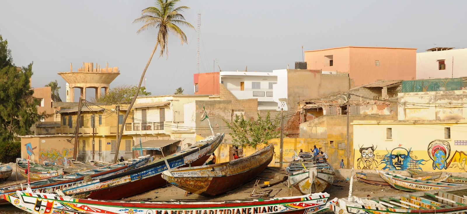 Image Rando et Pirogue sur le fleuve Sénégal
