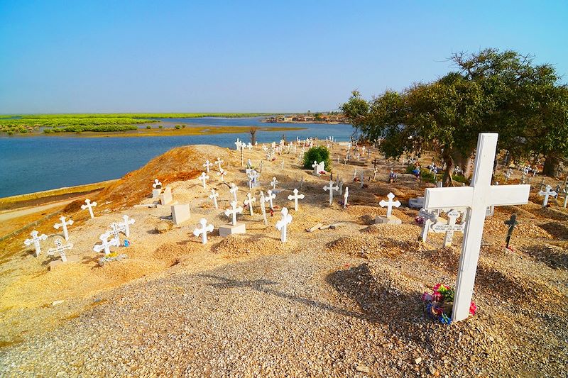 Cimetière à Joal-Fadiouth - Thiès - Sénégal