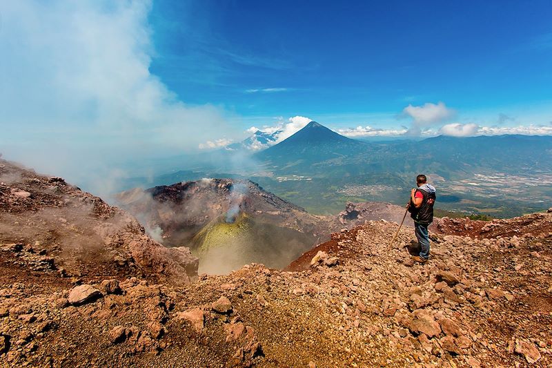 Le sommet du Pacaya - Guatemala