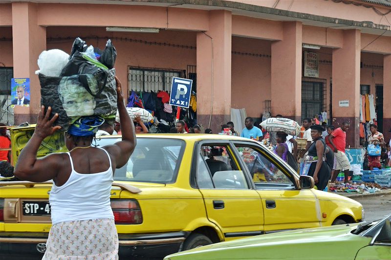 Marché à Sao Tomé - Sao Tomé-et-Principe