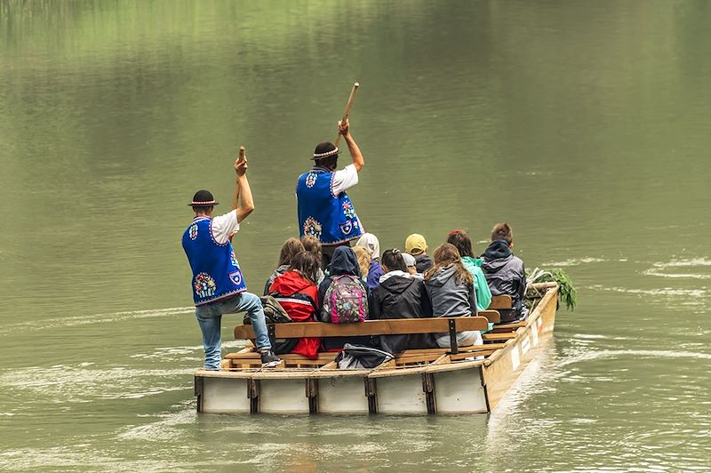 Balade en radeau traditionnel - Slovaquie