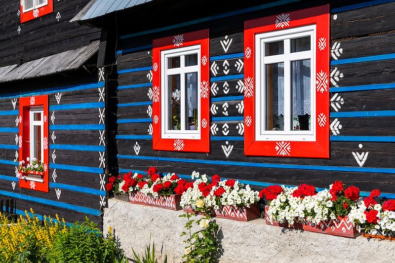 Architecture à Zdar - Région de Prešov - Slovaquie