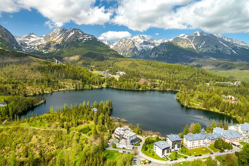 Lac Štrbské Pleso - Région de Prešov - Slovaquie