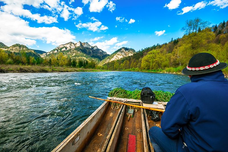 Rafting traditionnel dans la gorge de Dunajec - Slovaquie