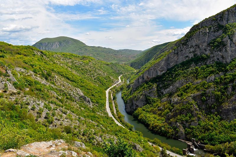 Gorges de Sicevo près de Niš - Nišava - Serbie