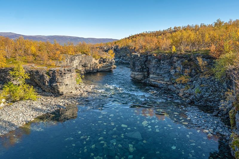 Rivière Abiskojakka - Parc national d'Abisko - Suède