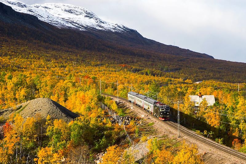 Train en Laponie - Suède