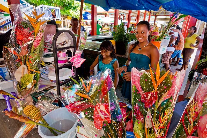 Sir Selwyn Clarke Market - Victoria - Île de Mahé - Seychelles