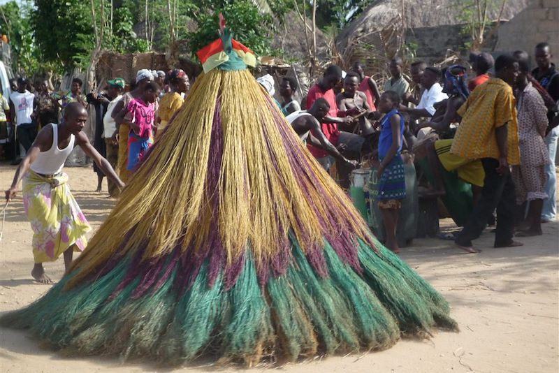 Panorama " Togo Bénin " en mobylette 