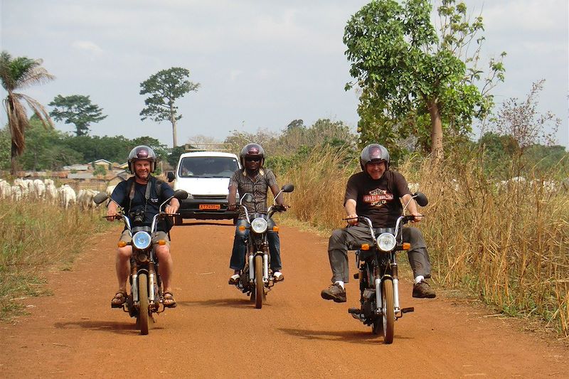 Le Togo à Mobylette