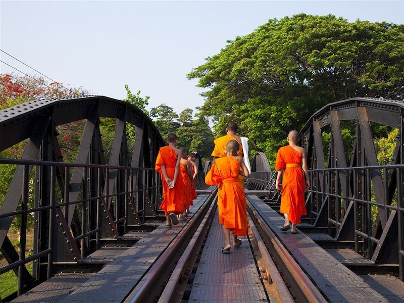 Le pont de la River Kwai - Kanchanaburi - Thaïlande