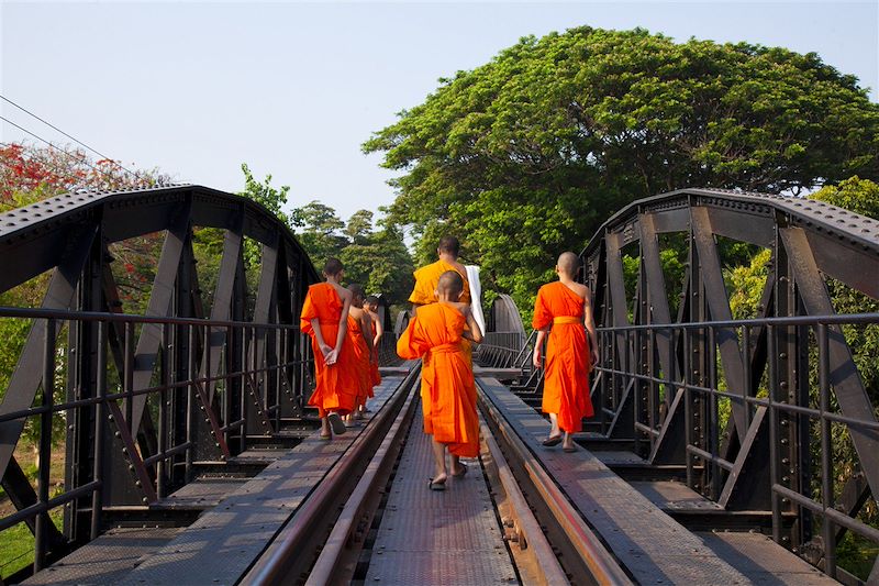 Le pont de la River Kwai - Kanchanaburi - Thaïlande