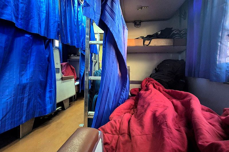 Train de nuit en Thaïlande&nbsp;©&nbsp;Lucie Delaunoy