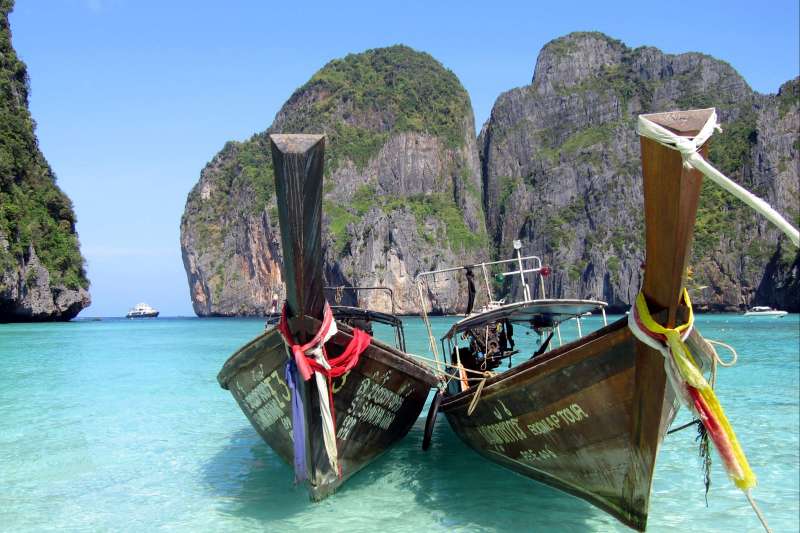 Image Temples et eaux turquoises