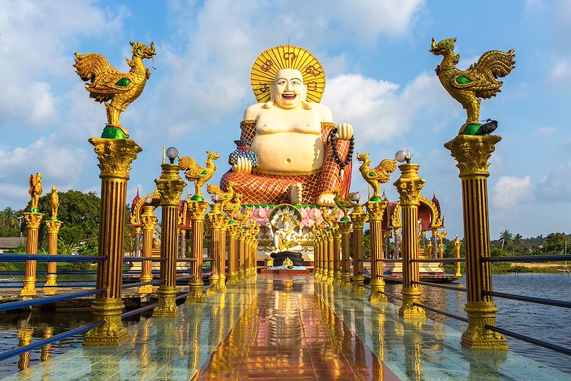 Temple Wat Plai Laem à Koh Samui - Golfe de Thaïlande - Thaïlande