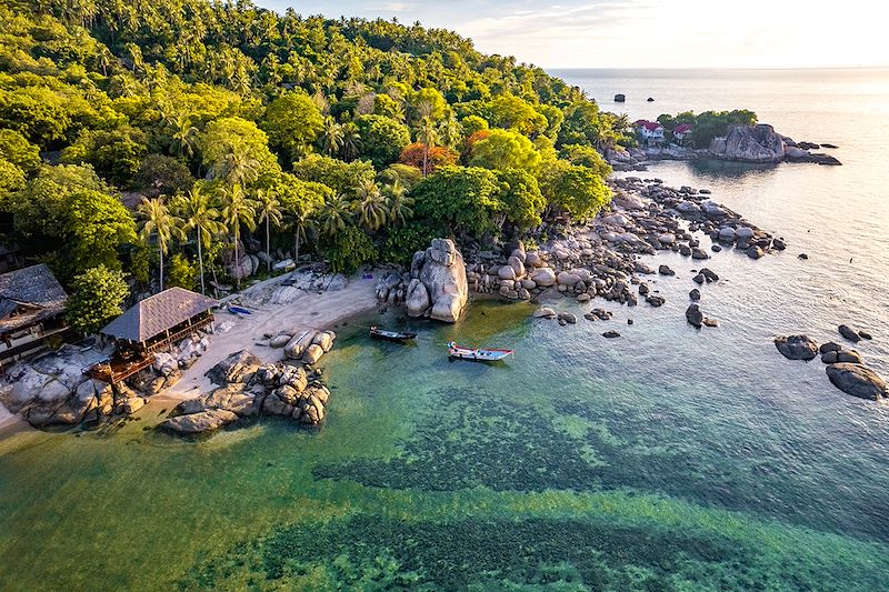 Mae Haad Beach à Koh Tao - Golfe de Thaïlande - Thaïlande