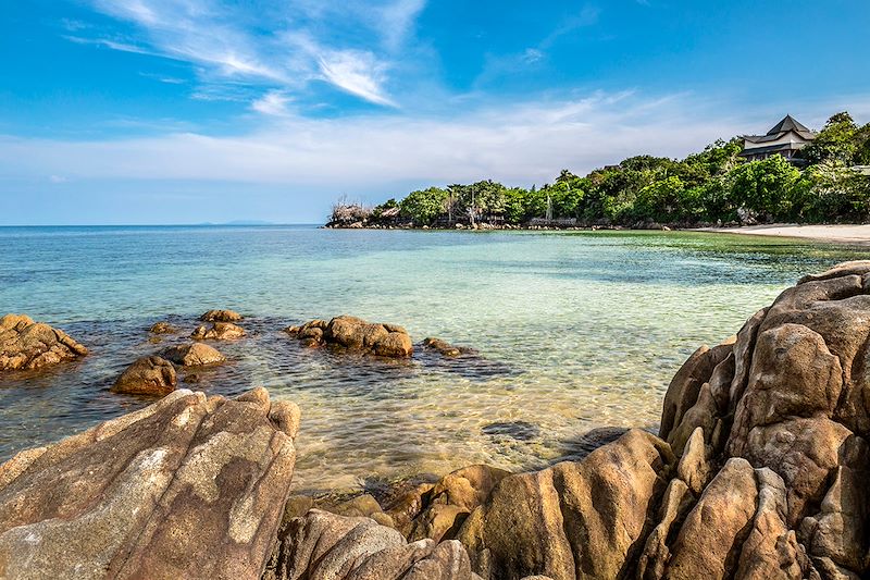Secret Beach sur Koh Phangan - Golfe de Thaïlande - Thaïlande