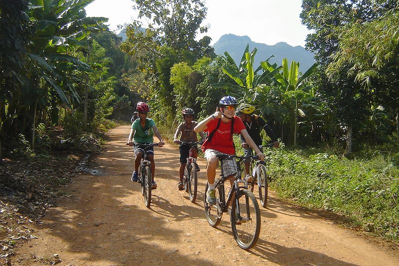 Sortie en VTT - Thailande