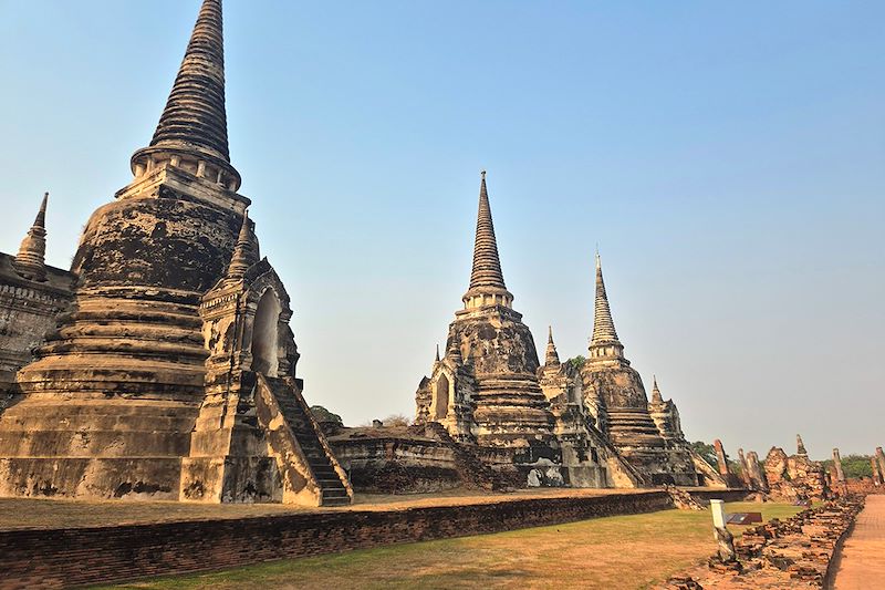 Wat Phra Si Sanphet - Parc historique d’Ayutthaya - Province d'Ayutthaya - Thaïlande