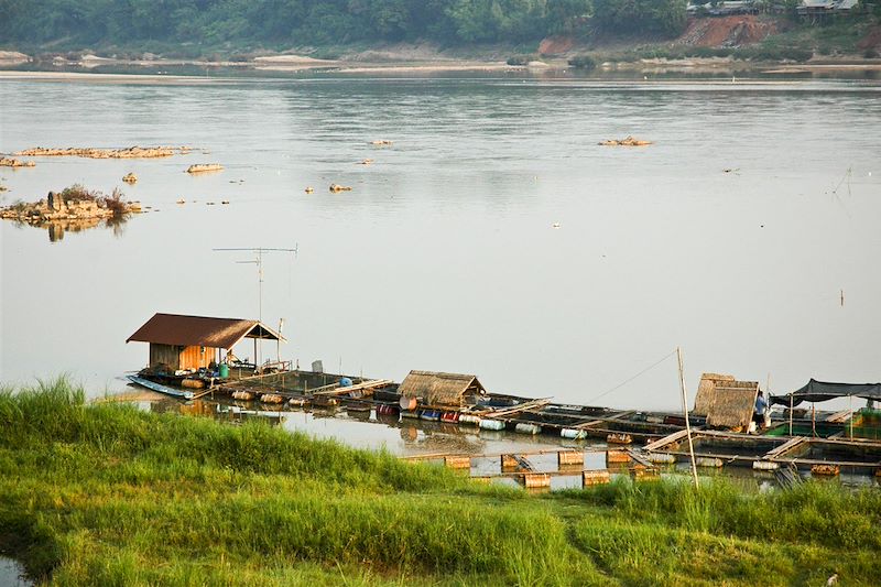 Le Mékong vu de Chiang Khan - Province de Loei - Thaïlande