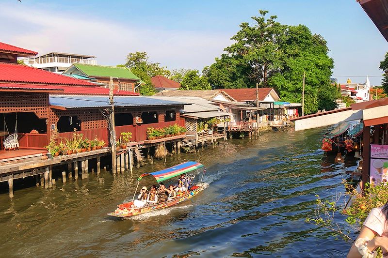 Khlong à Bangkok - Thaïlande