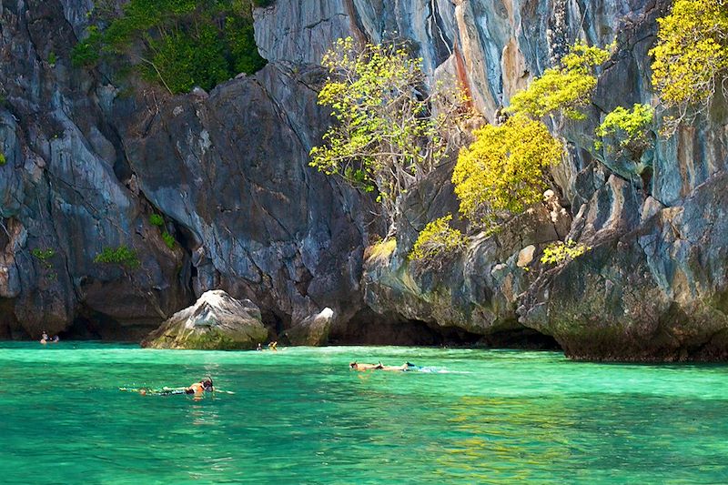 Snorkeling près de la Cave d'émeraude - Ko Mook - Mer d'Andaman - Thaïlande