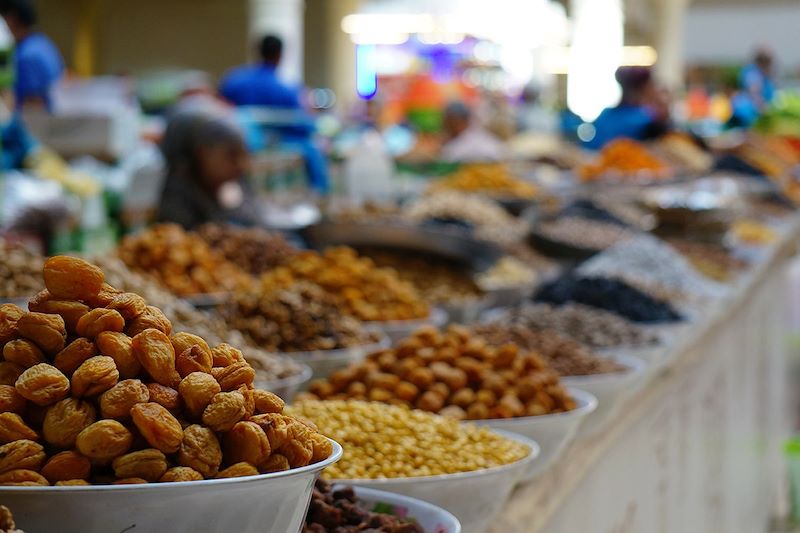 Marché couvert - Douchanbé - Tadjikistan