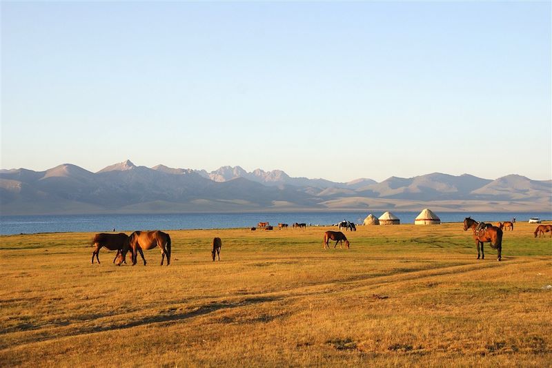 Lac Song Kul - Kirghizie