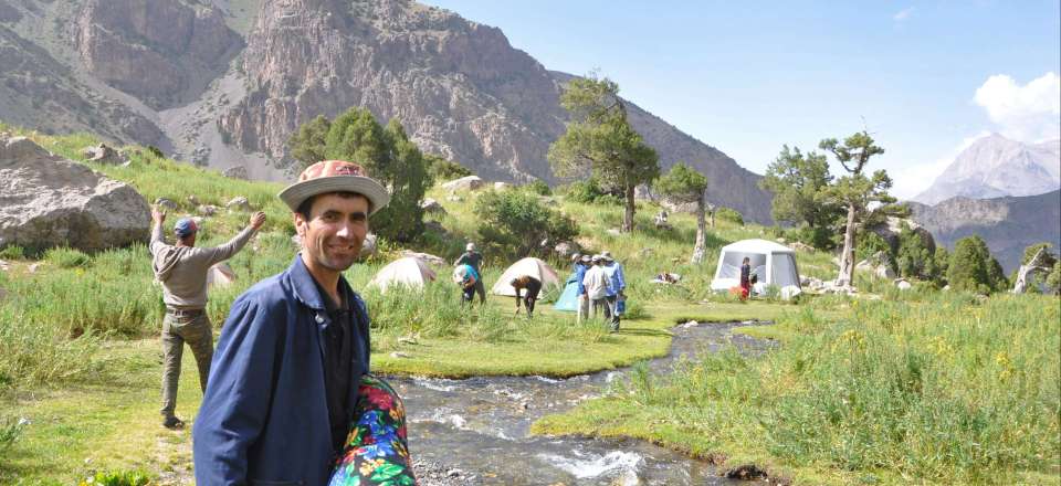 Trek entre cols, lacs et glaciers du Tadjikistan puis balade historique sur la mythique route de la Soie en Ouzbékistan