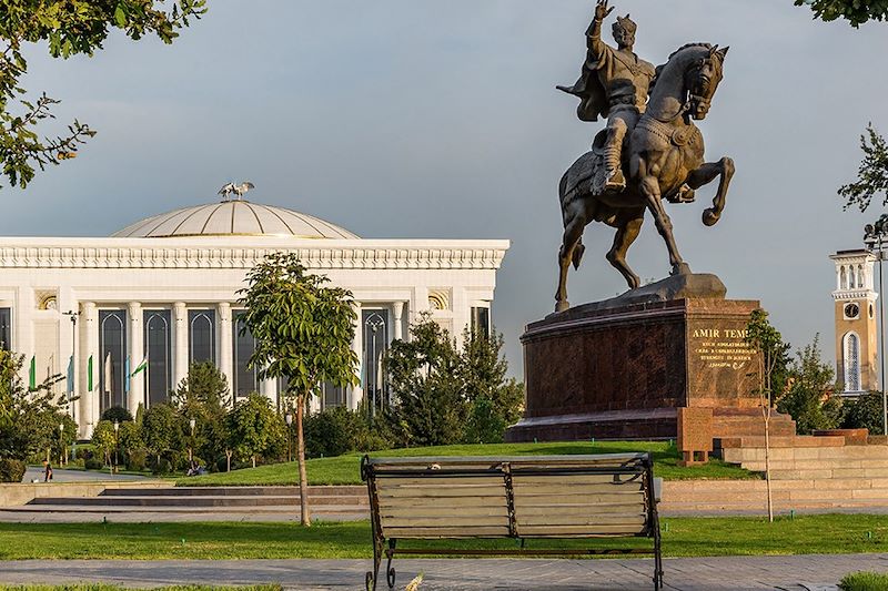 Statue et musée Amir Timur - Tashkent - Ouzbekistan