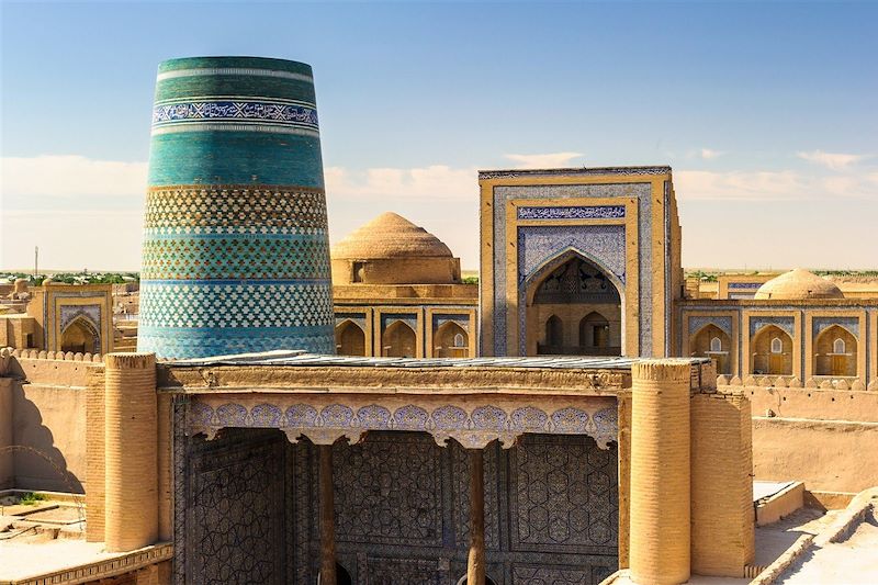 Kalta Minor - Ville murée d'Itchan Kala - Khiva - Province de Khorezm - Ouzbekistan 