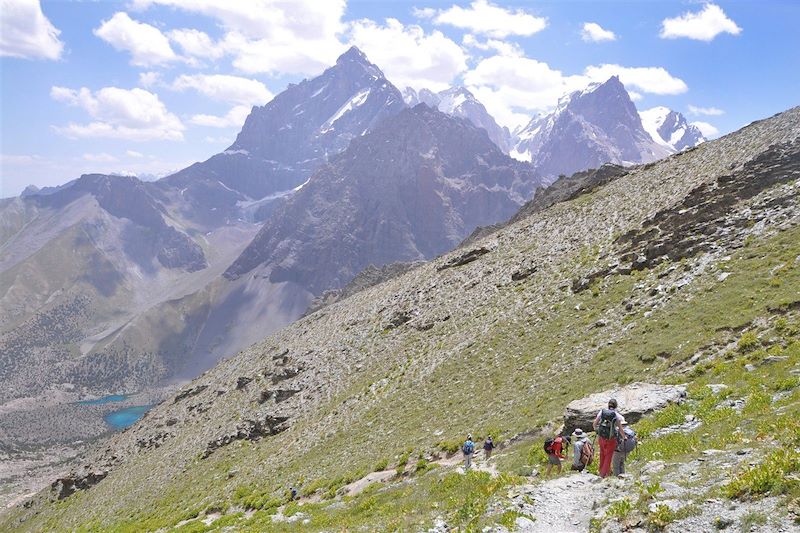 Randonnée vers le lac Aloudine - Tadjikistan