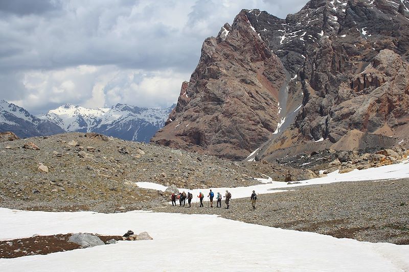 Trek vers le lac Moutnye - Tadjikistan