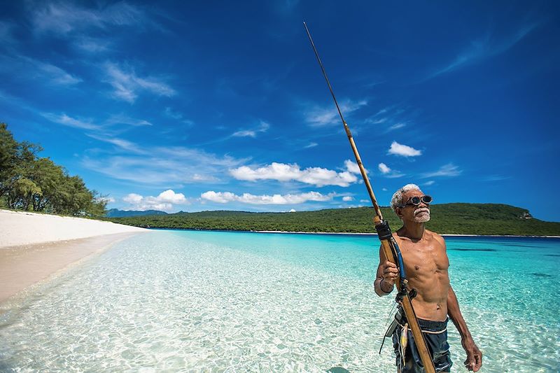 Pêcheur sur l'île de Jaco - Timor oriental