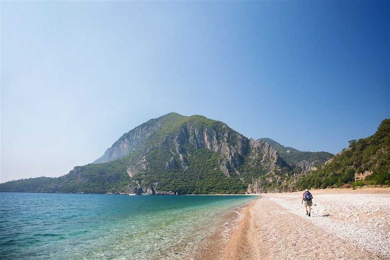 Randonnée sur la plage de Cirali- Turquie