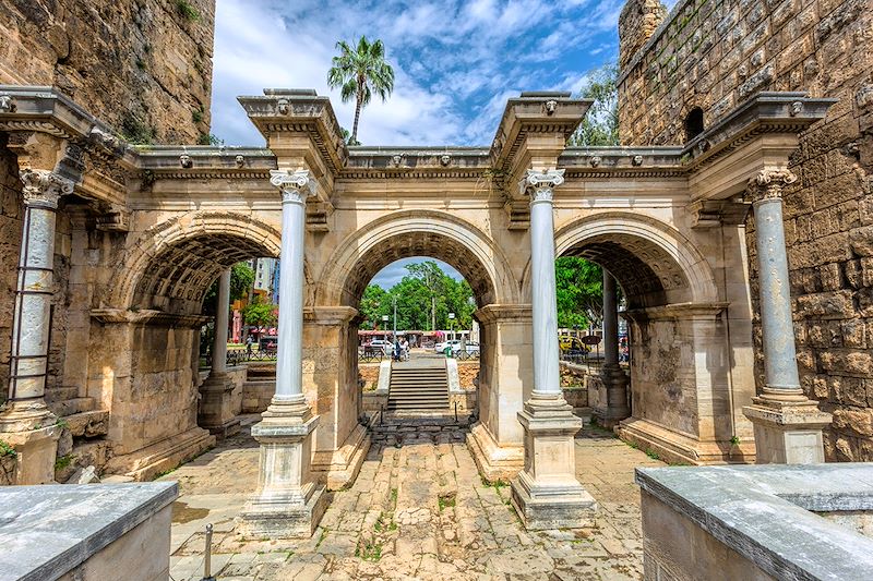 Porte d'Hadrien à Antalya - Turquie