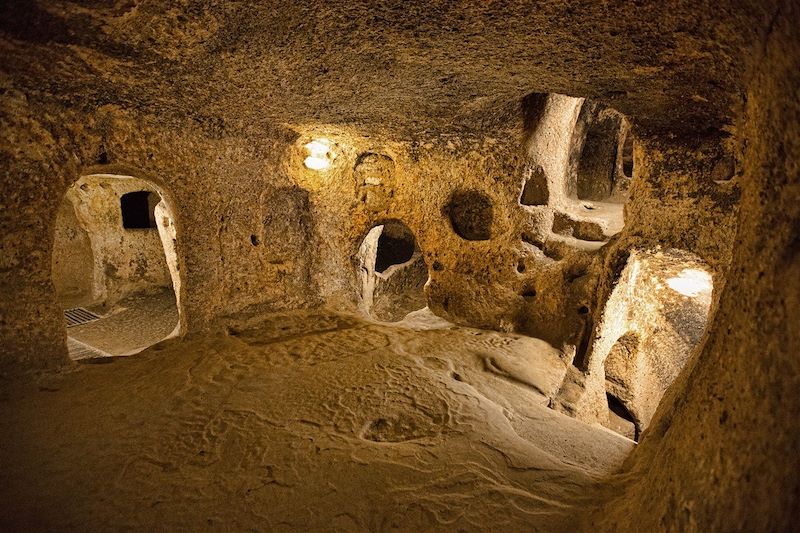 Ville souterraine de Derinkuyu - Province de Nevsehir - Cappadoce - Turquie